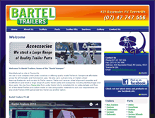 Tablet Screenshot of barteltrailers.com.au